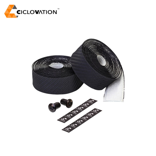 Ciclovation Premium 3D Carbon Touch Bar Tape - Black
