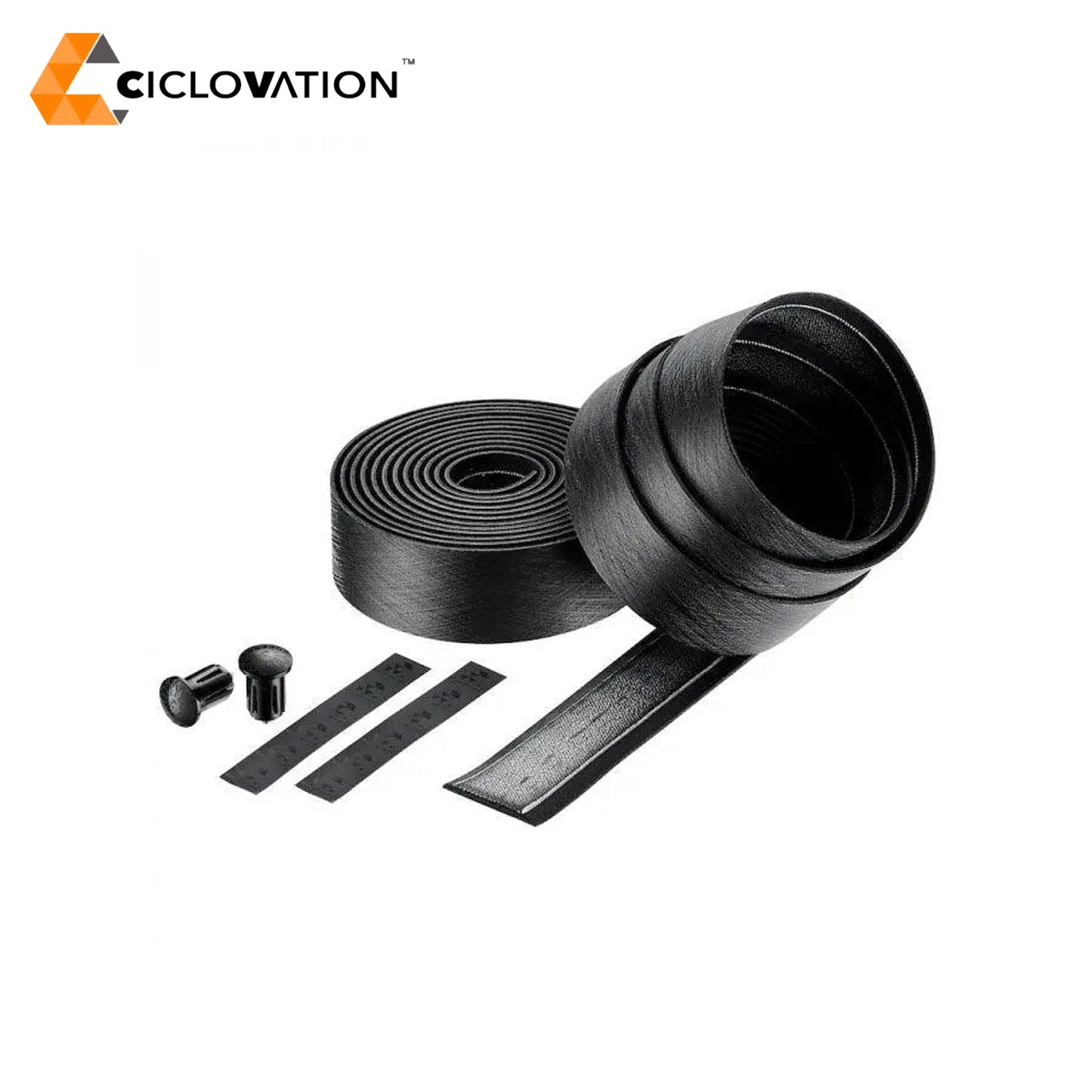 Ciclovation Premium Grind Touch Polyhyde Bar Tape - Supersilk Black