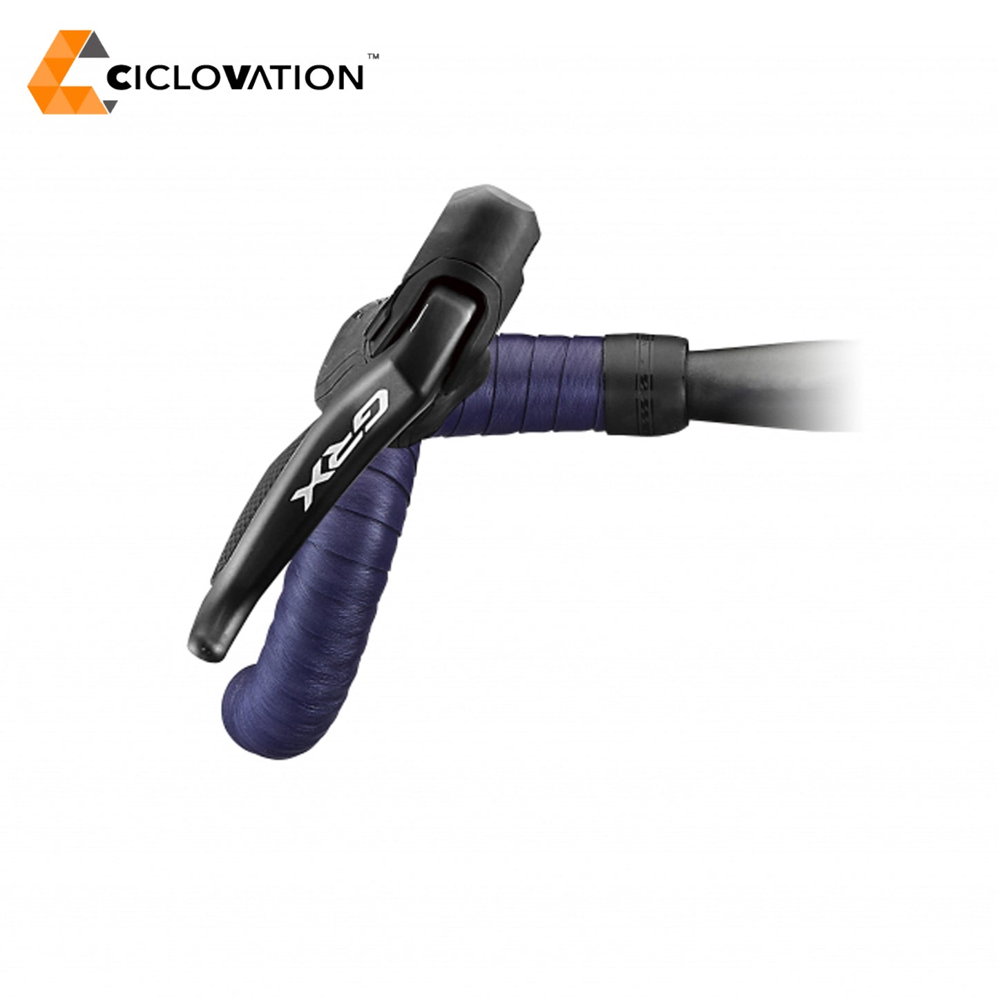 Ciclovation Premium Grind Touch Polyhyde Bar Tape - Supersilk Midnight Blue