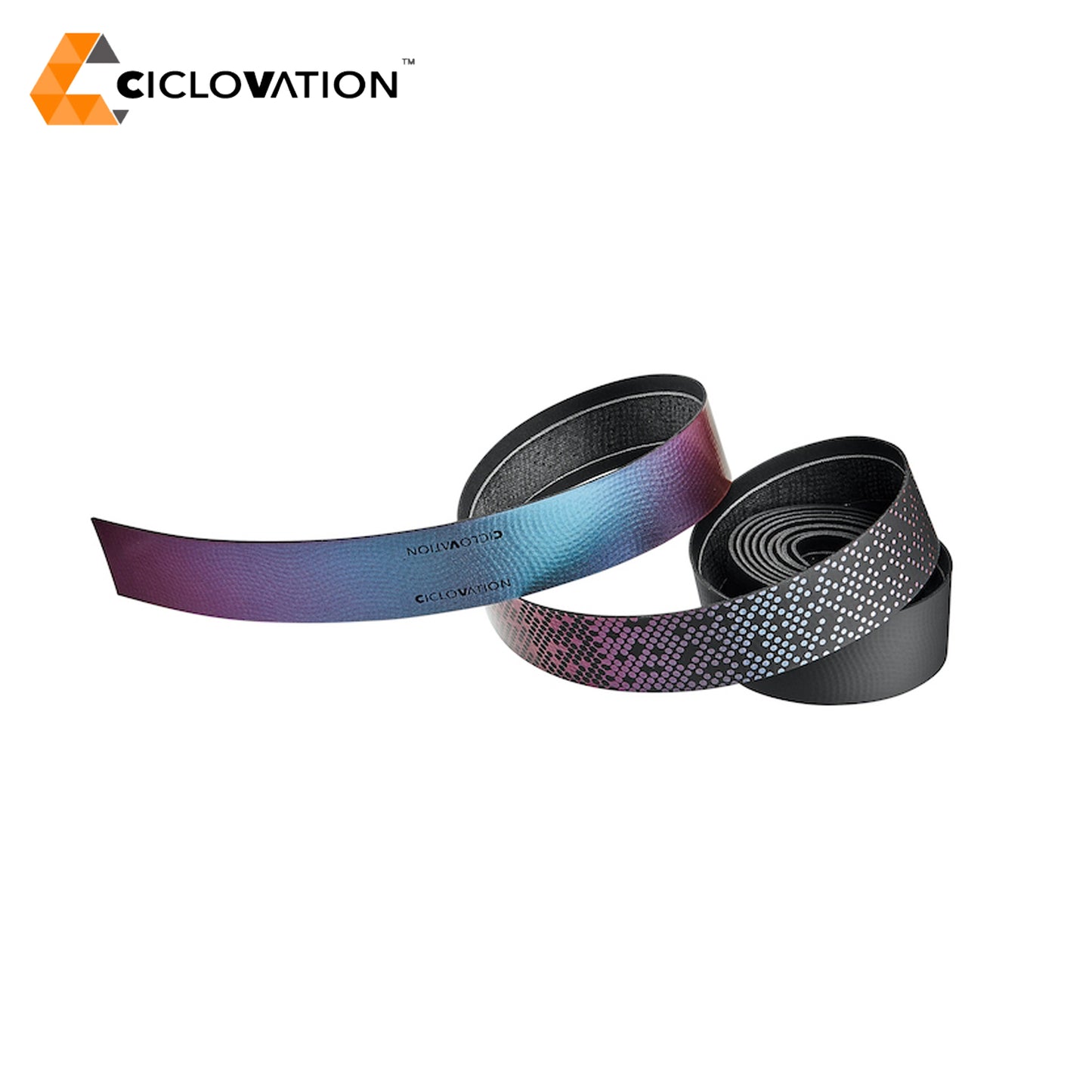 Ciclovation Premium Leather Touch Chameleon Bar Tape - Violet Purple