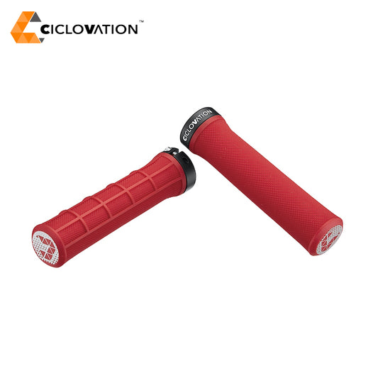 Ciclovation Trail Spike Conical Grip - Spicy Red