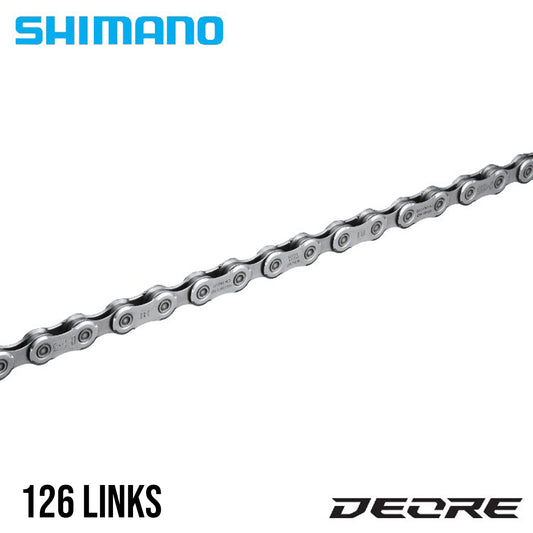 Shimano CN-M6100 Deore 12-Speed MTB Bike Chain Hyperglide+ 126 Links