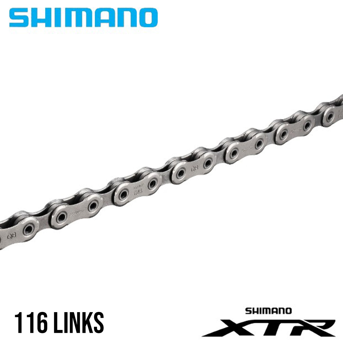 Shimano XTR/Dura-Ace CN-M9100 12-Speed - HYPERGLIDE+ Siltec MTB/Road Bike Chain 116 Links