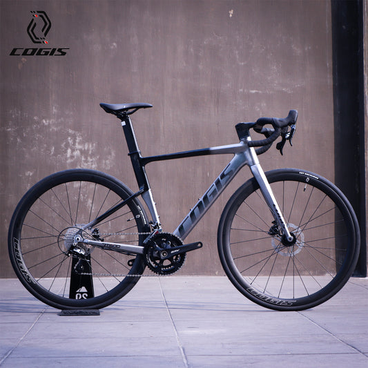 COGIS RT600 700c Aluminum Alloy 6061 2x11 Road Bike - Black/Grey