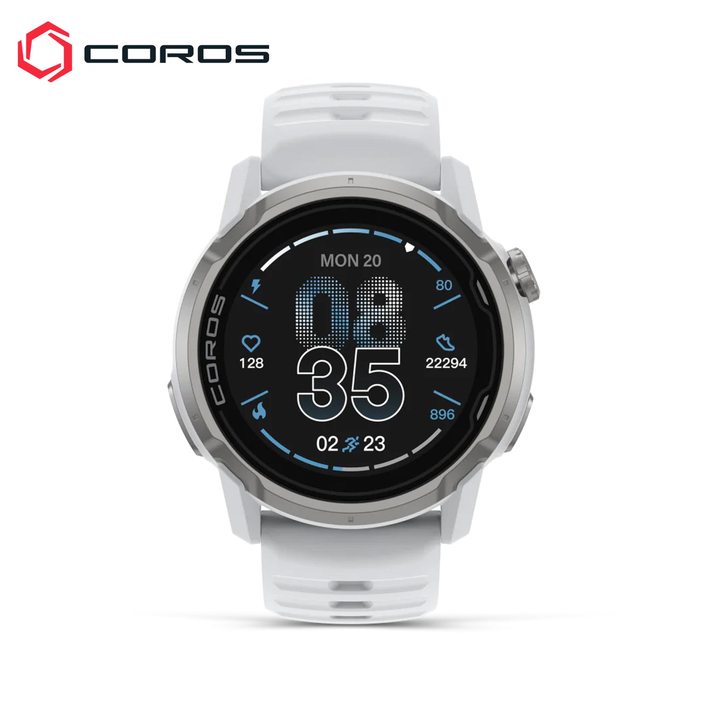 Coros APEX 4 GPS Running / Multi-Sport Watch - White