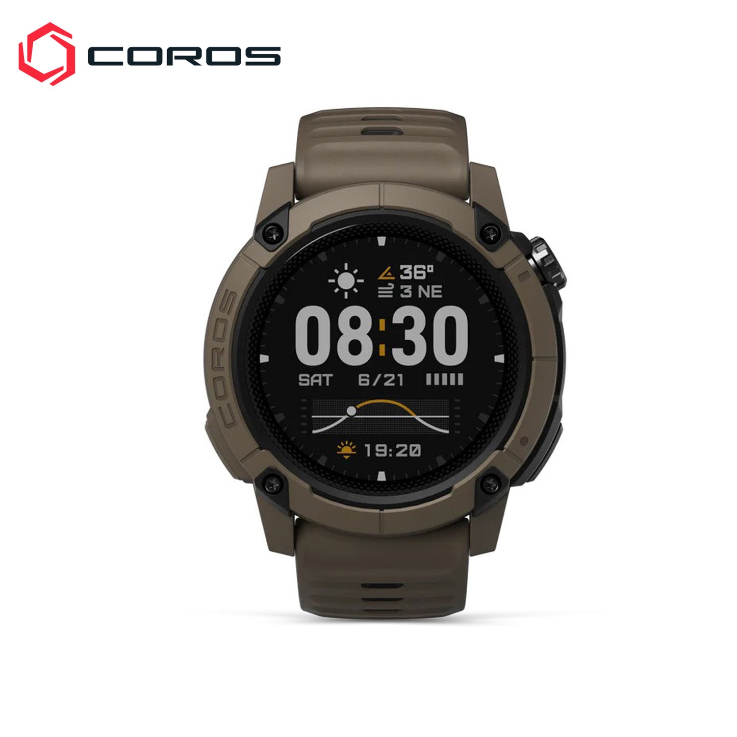 Coros NOMAD GPS Running / Multi-Sport Watch - Brown