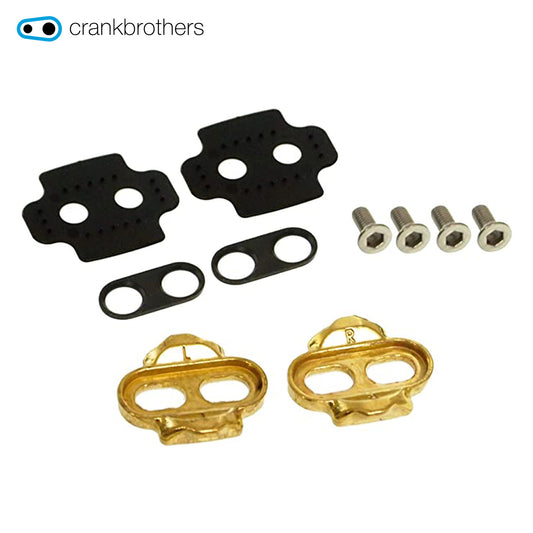 Crankbrothers Premium Cleat Kit (No Box OEM) - Gold