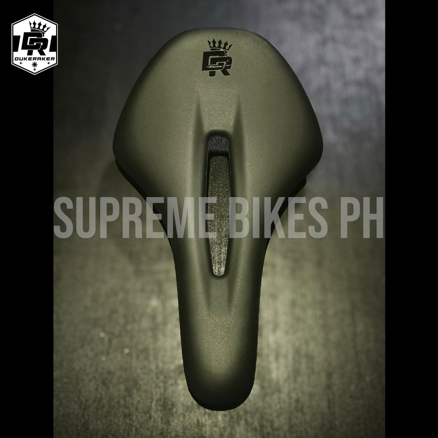 Duke Raker Flow Gravel Bicycle Saddle - Black