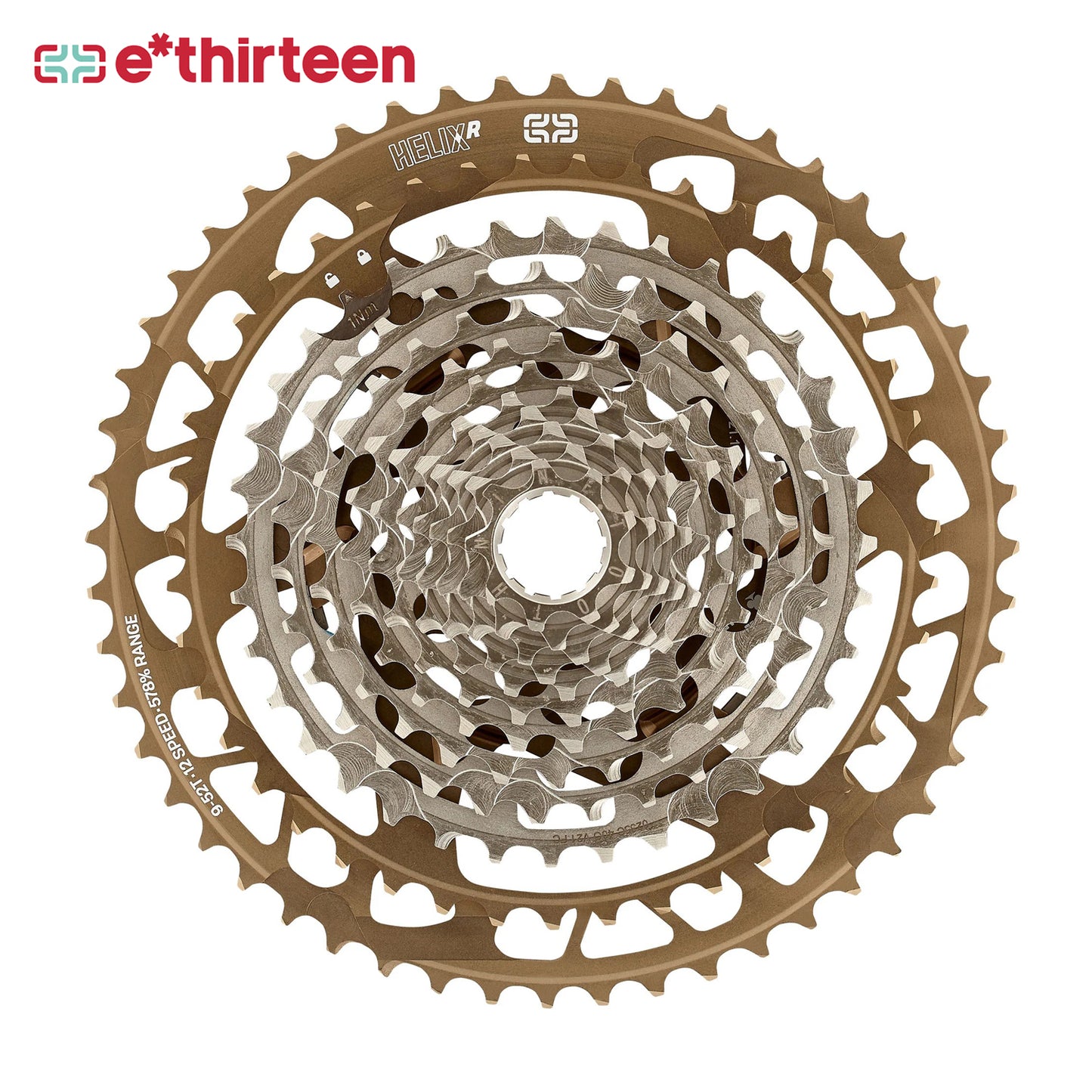 e*Thirteen Helix Race 12-Speed Cassette - Bronze