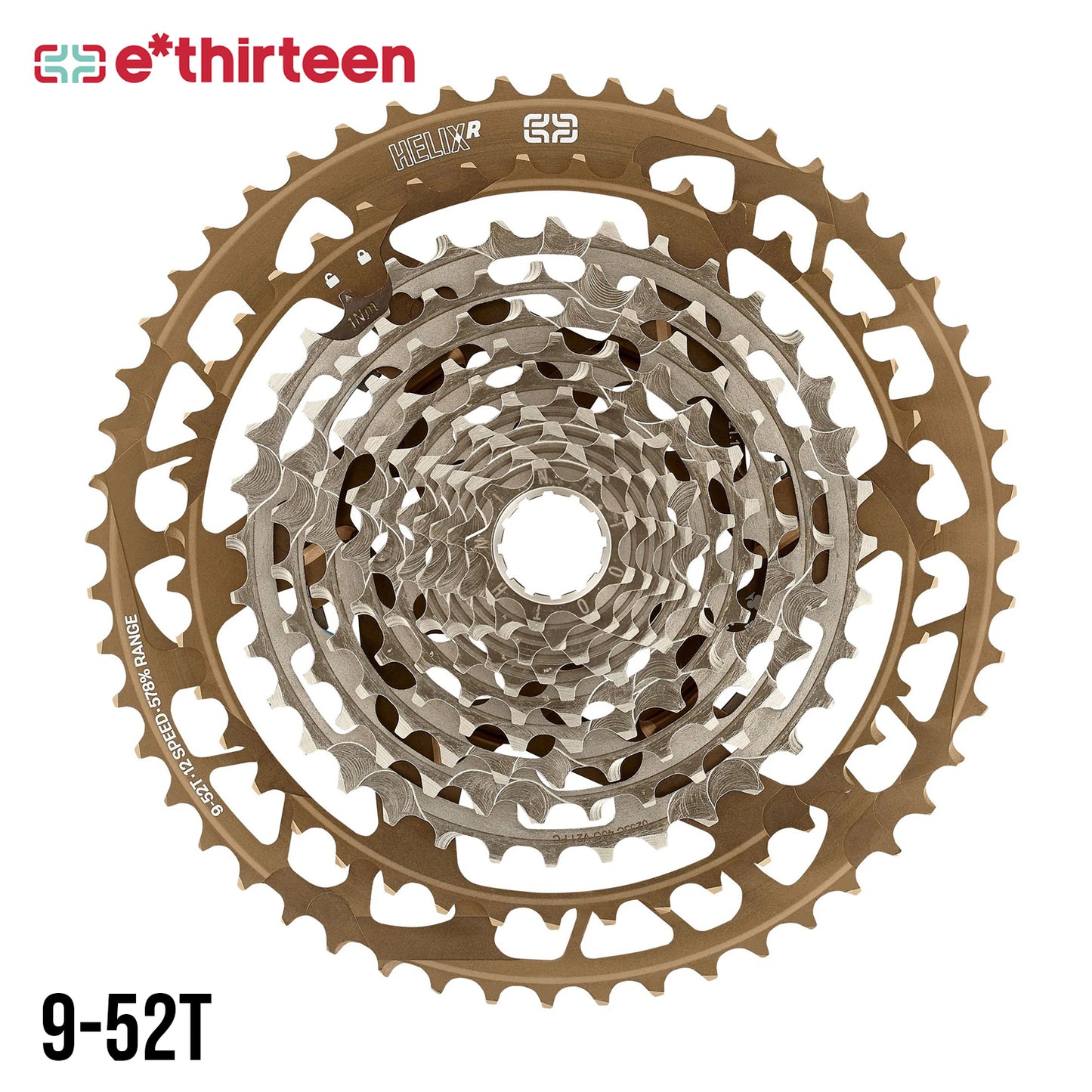 e*Thirteen Helix Race 12-Speed Cassette - Bronze