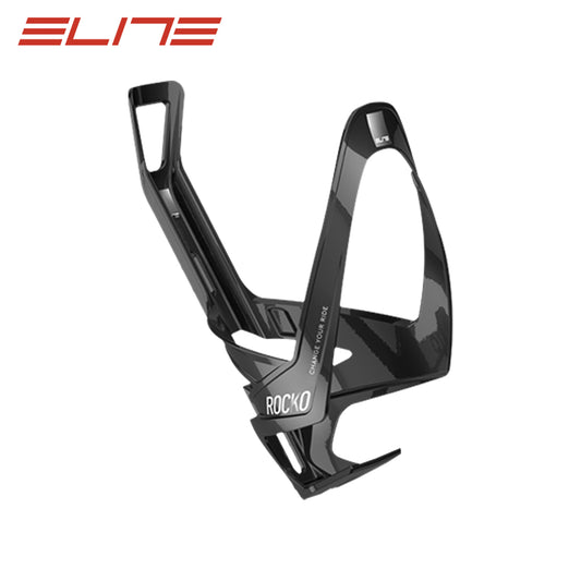 Elite Rocko Carbon Bottle Cage - Gloss White