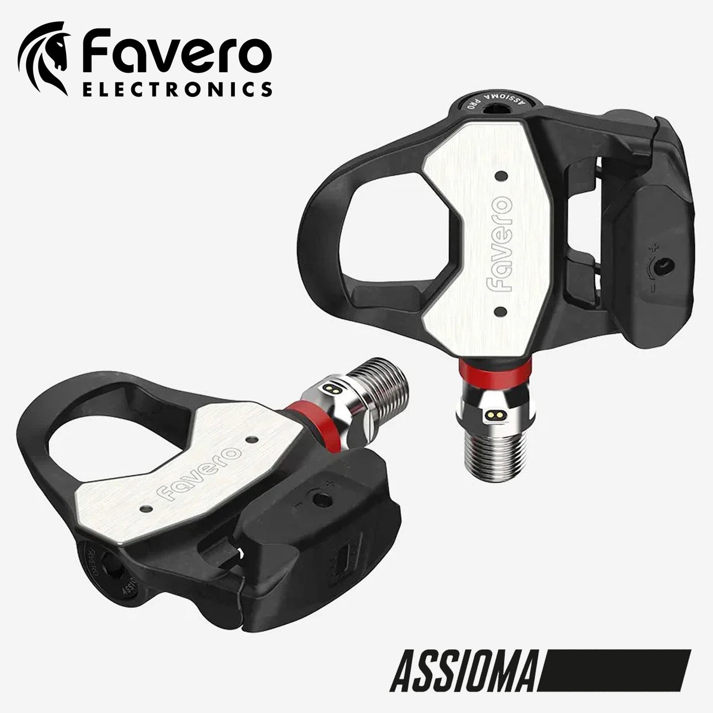 Favero Assioma PRO RL-2 Dual Sided Power Meter Pedal for Road Bike