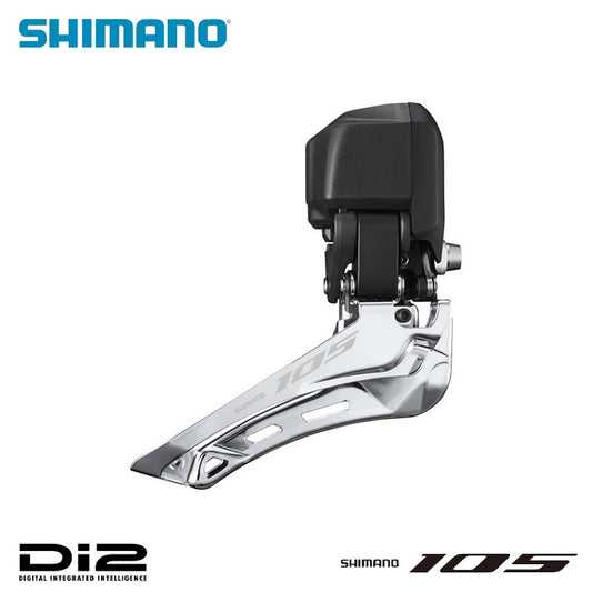 Shimano 105 DI2 FD-R7150 Front Derailleur Brazed-On Mount - 2x12-speed