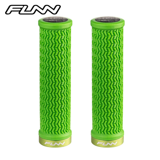Funn Holeshot MTB Racing Grips - Green