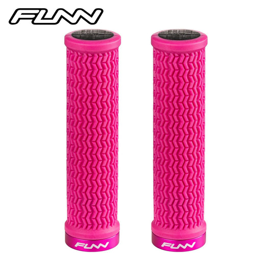 Funn Holeshot MTB Racing Grips - Pink