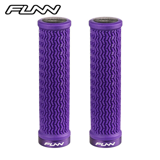 Funn Holeshot MTB Racing Grips - Purple