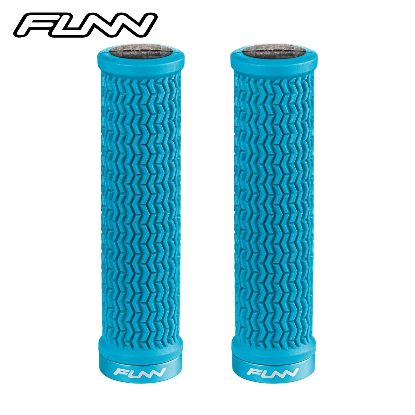 Funn Holeshot MTB Racing Grips - Turqoise