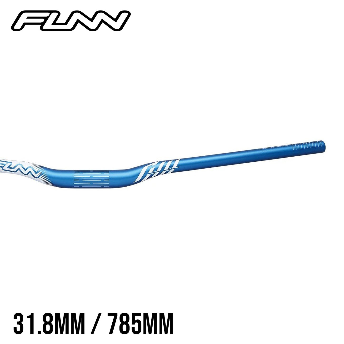 Funn Full On Aluminum MTB Handlebar - Blast Blue