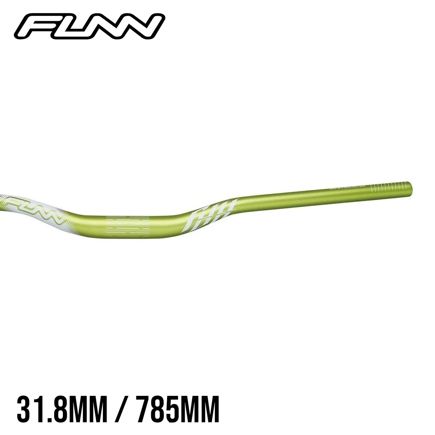 Funn Full On Aluminum MTB Handlebar - Blast Green