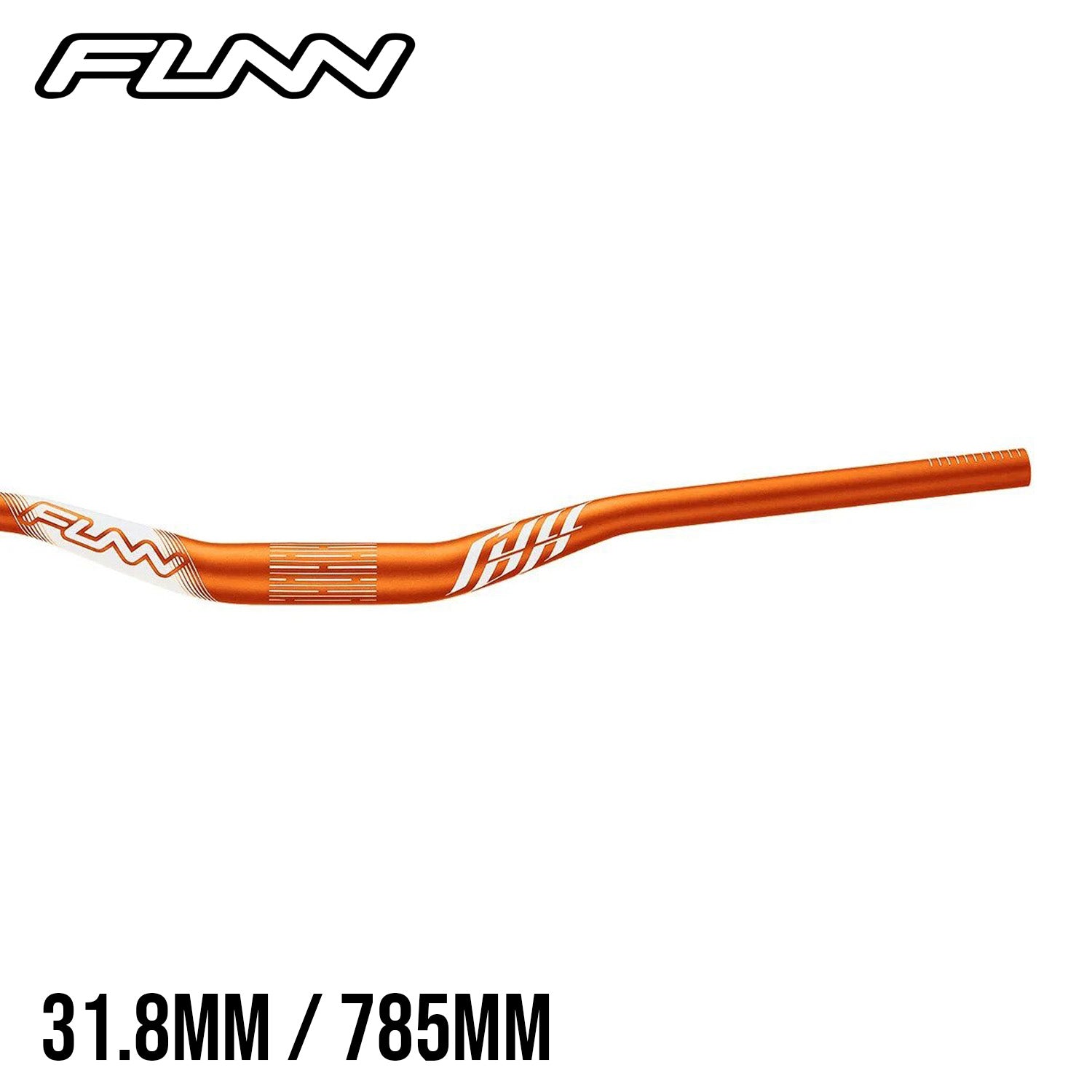 Funn Full On Aluminum MTB Handlebar Blast Orange - Main Image