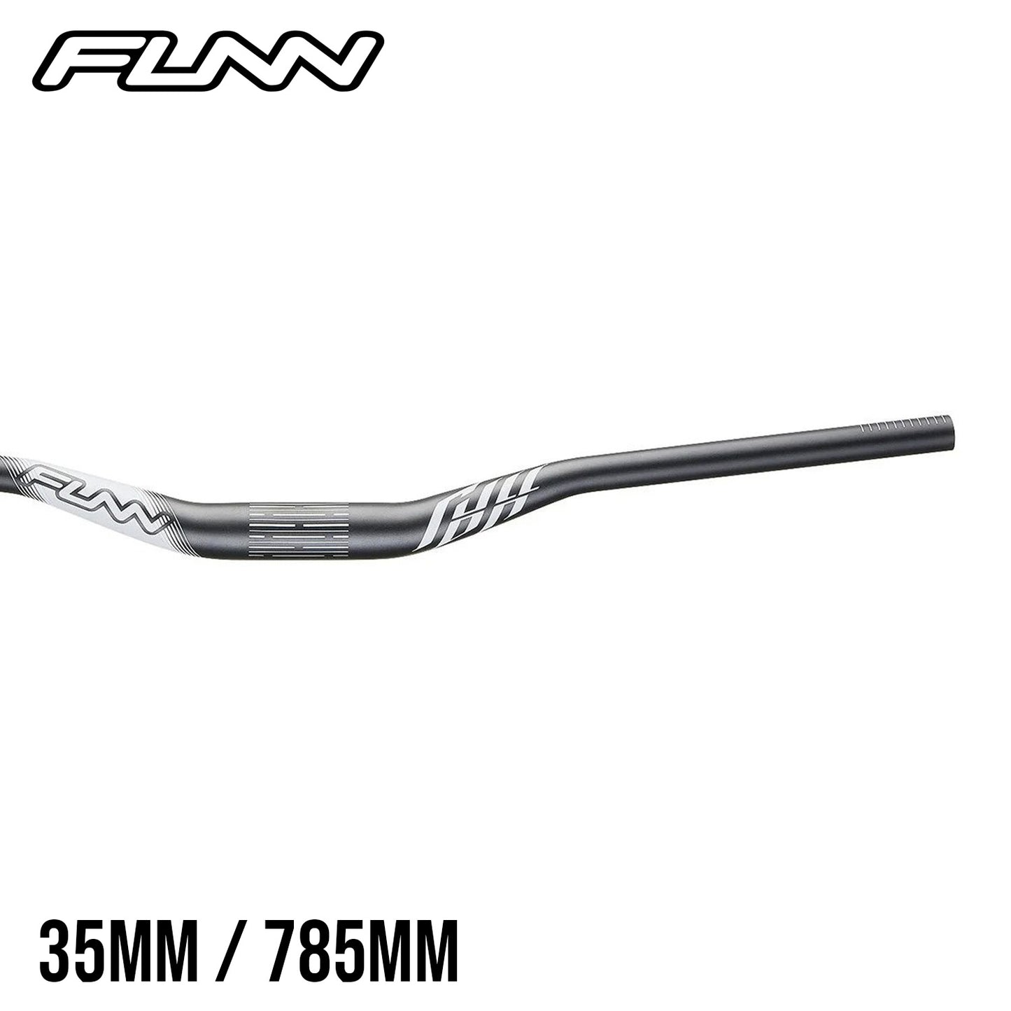 Funn Full On Aluminum MTB Handlebar - Blast Black