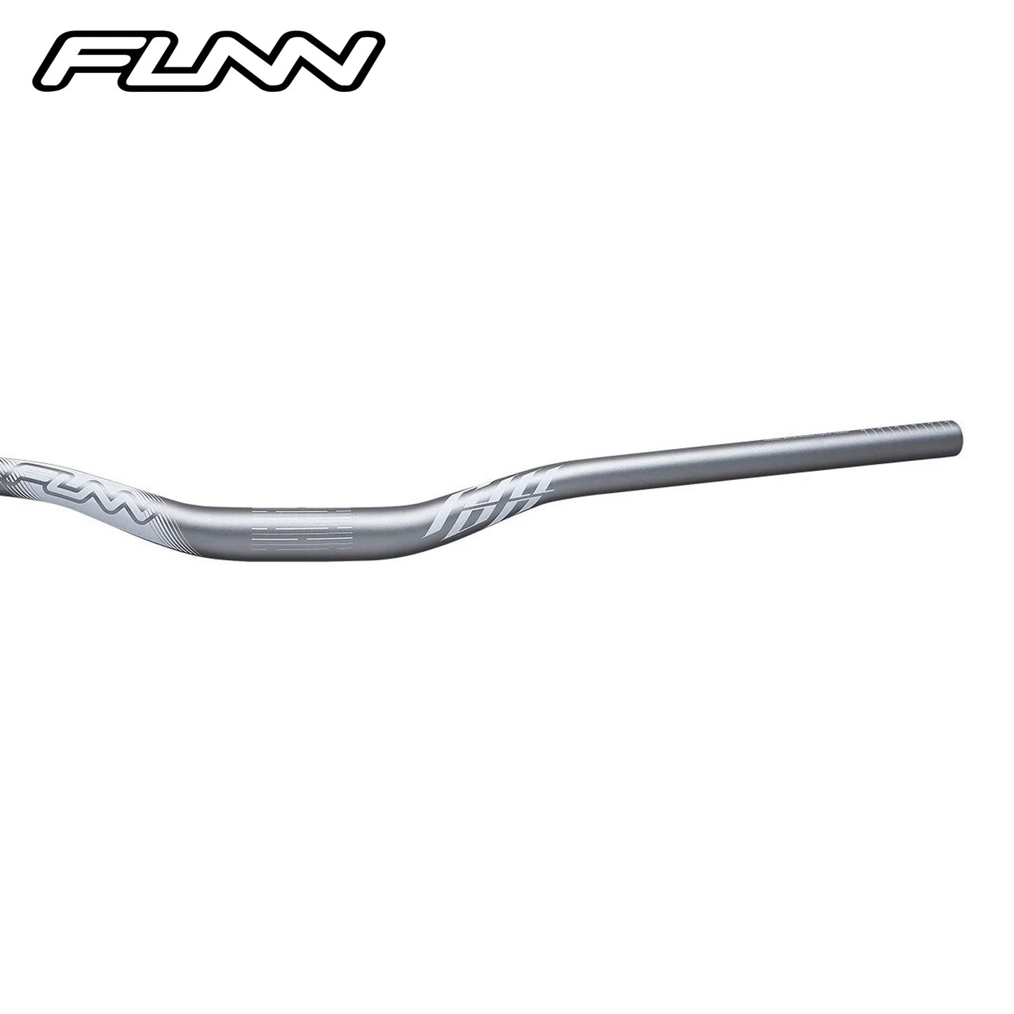 Funn Full On Aluminum MTB Handlebar - Grey White