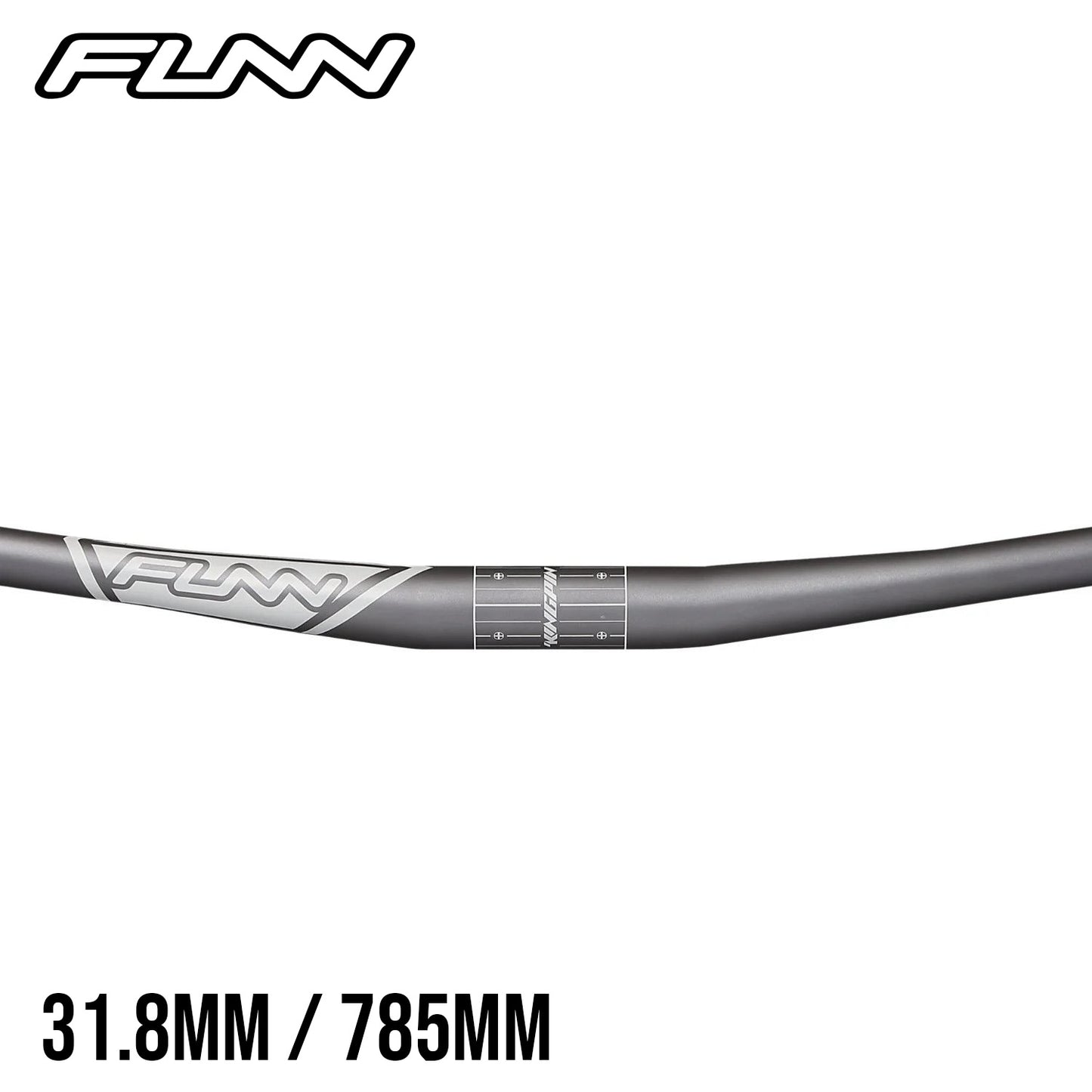 Funn Kingpin Aluminum MTB Handlebar - Gray