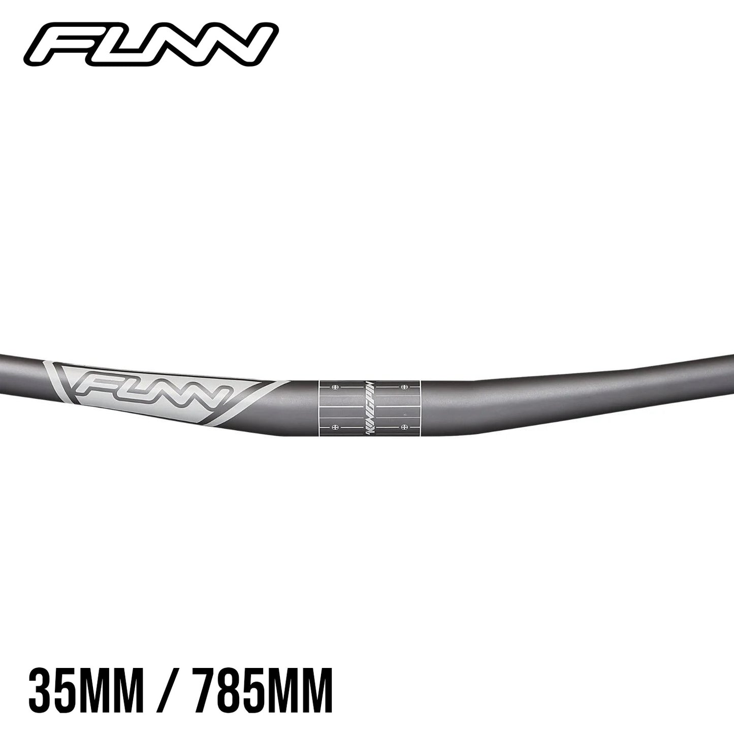 Funn Kingpin Aluminum MTB Handlebar - Gray