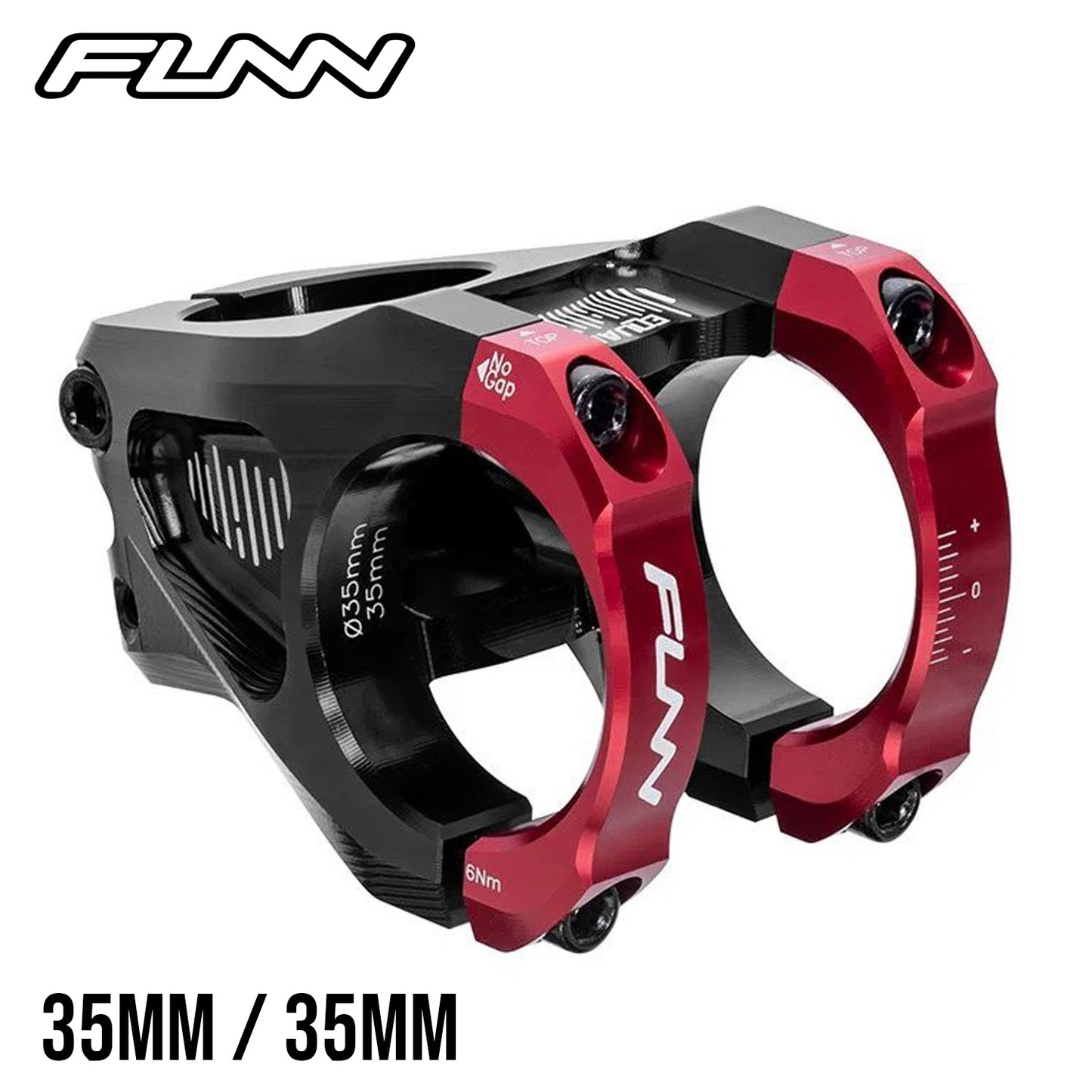 FUNN Equalizer MTB Stem - Red