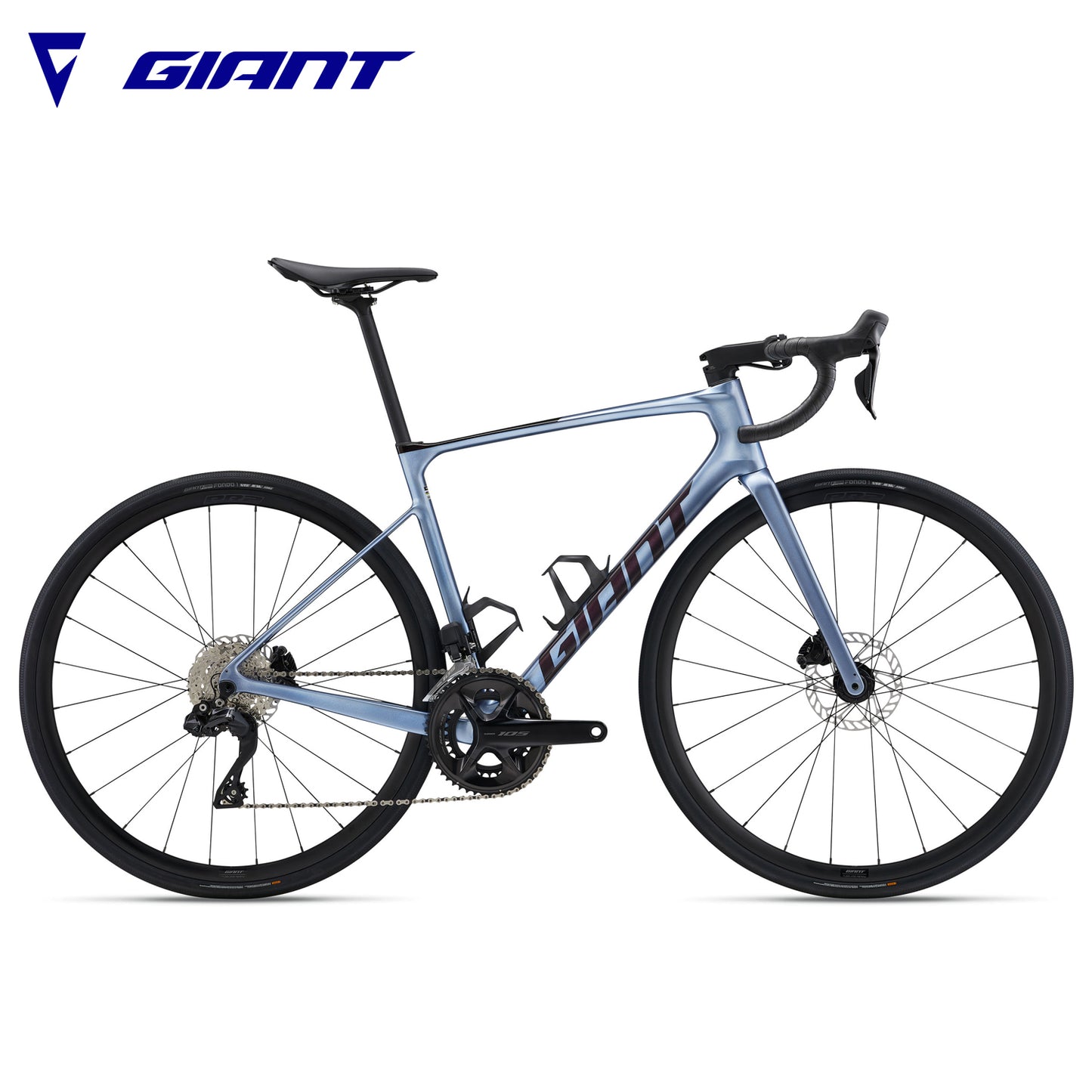 Giant Defy Advanced 1 (2025) Advanced-Grade Composite Road, Race Bike Shimano 105 - Frost Blue