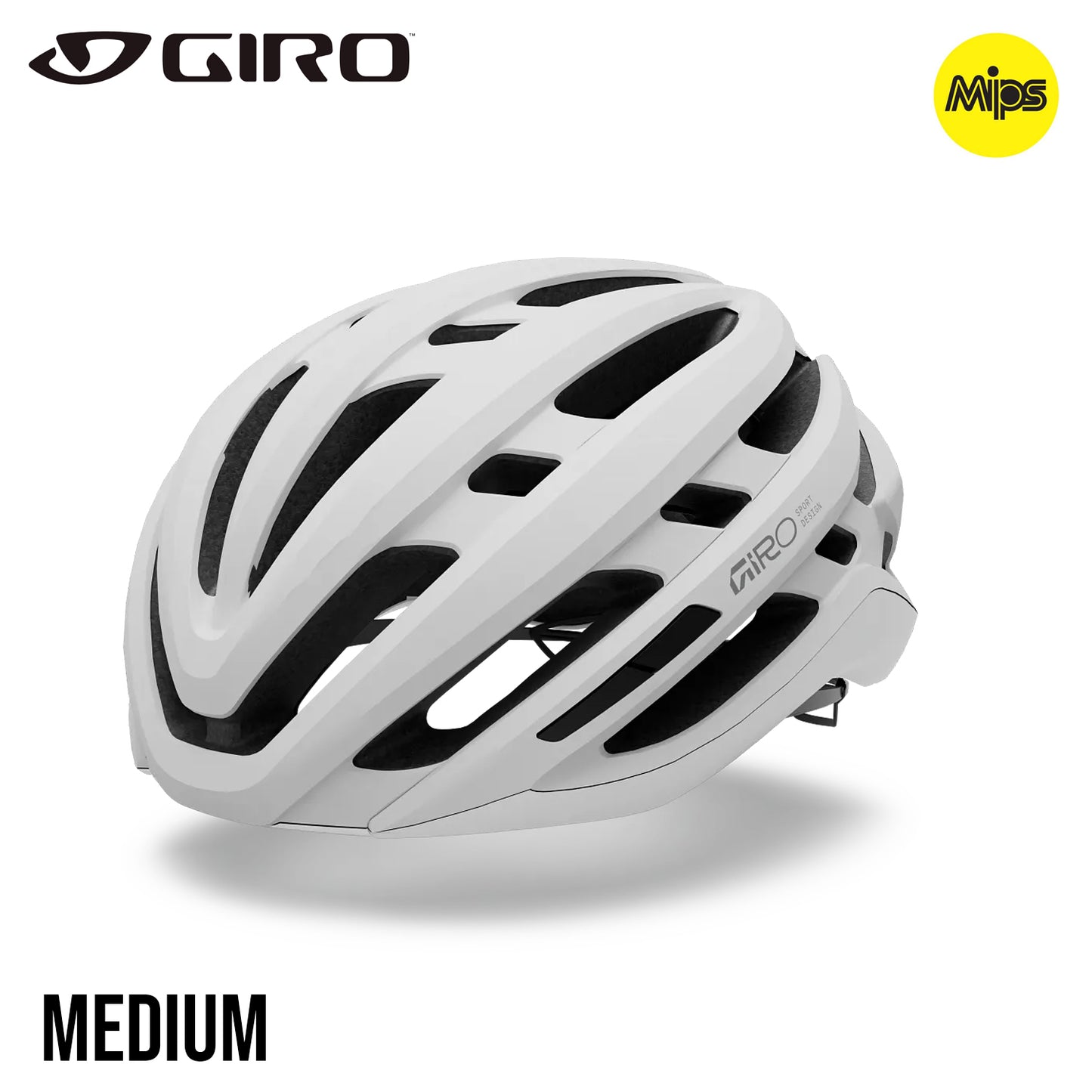 GIRO Agilis MIPS Bike Helmet - Matte White
