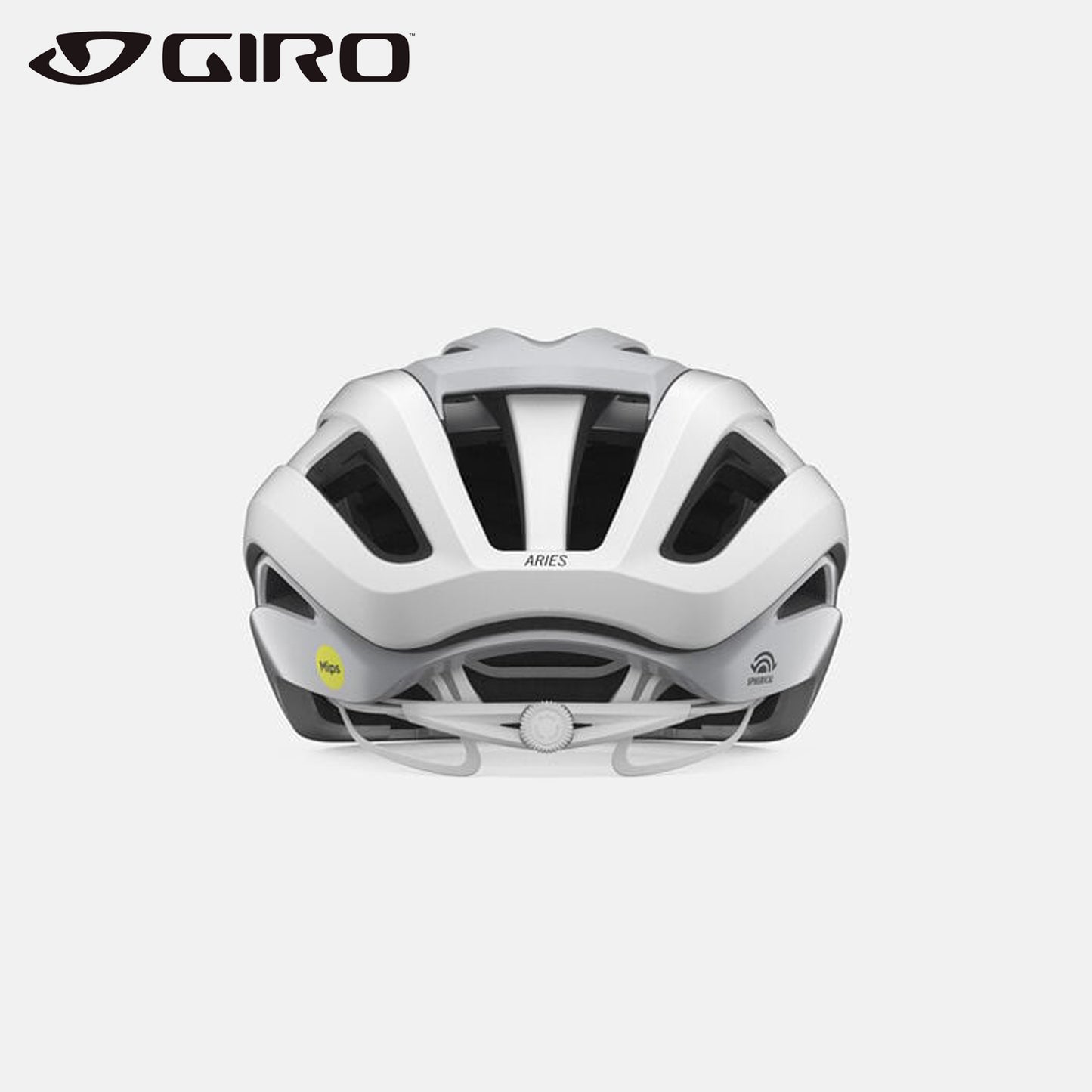 Giro Aries Spherical MIPS Road Bike Helmet - Matte White