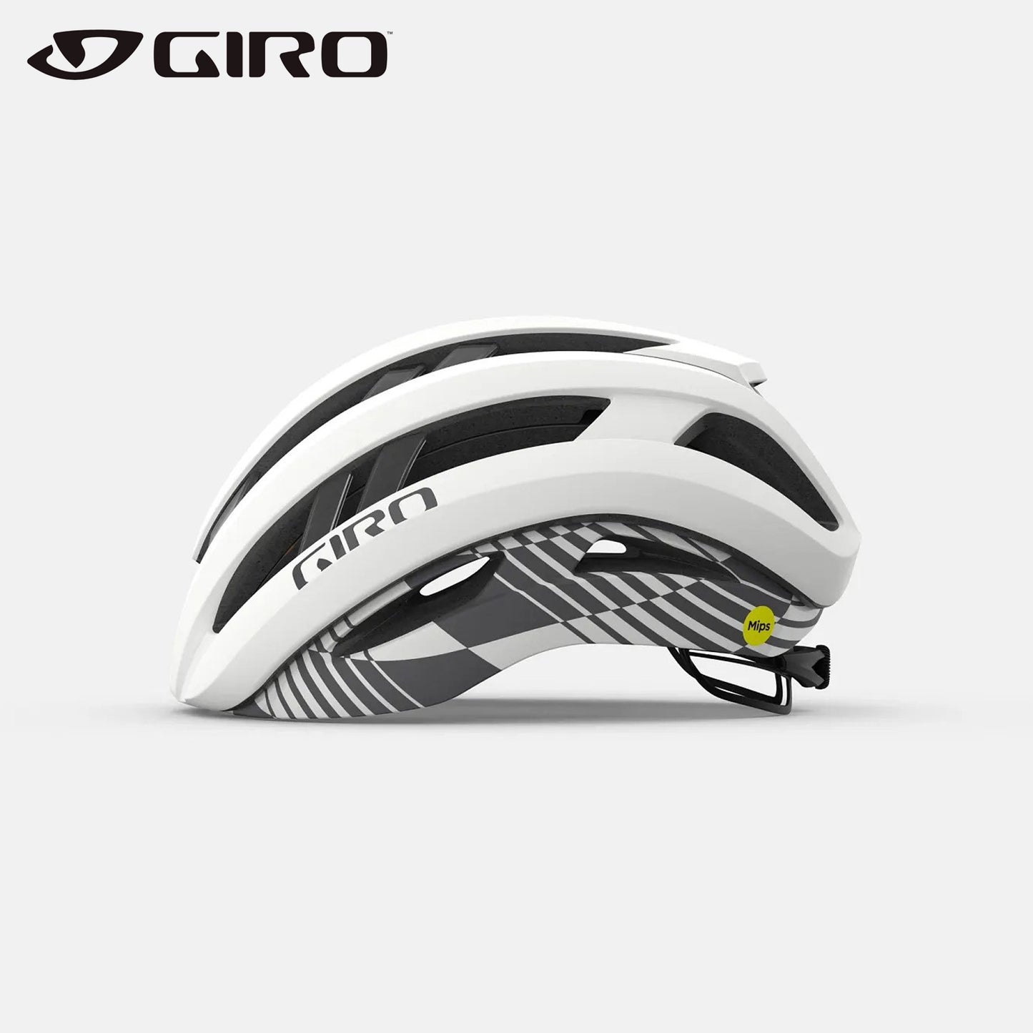 Giro Aries Spherical MIPS Road Bike Helmet - Matte Charcoal Rush