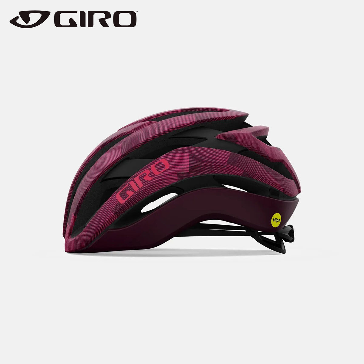GIRO Cielo MIPS Bike Helmet - Matte Dark Cherry Towers