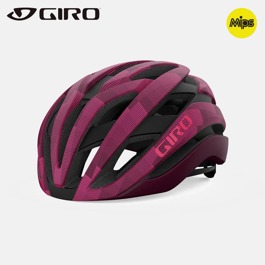 GIRO Cielo MIPS Bike Helmet - Matte Dark Cherry Towers