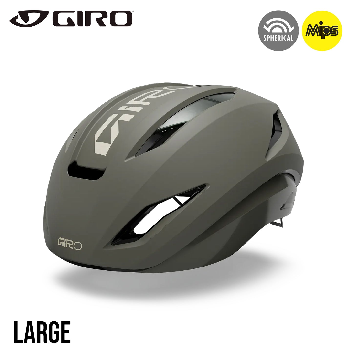 Giro Eclipse Pro Spherical MIPS Road Bike Helmet - Matte Dark Sage