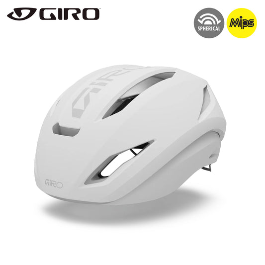 Giro Eclipse Pro Spherical MIPS Road Bike Helmet - Matte White