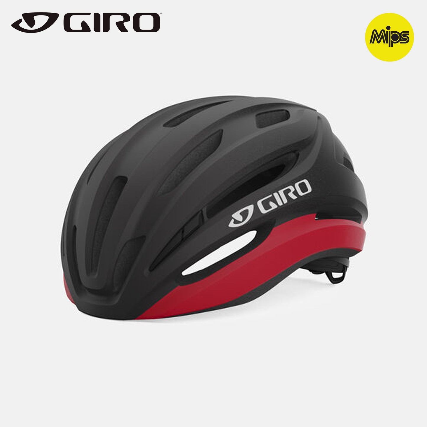 Giro Isode MIPS II Bike Helmet - Matte Black Red