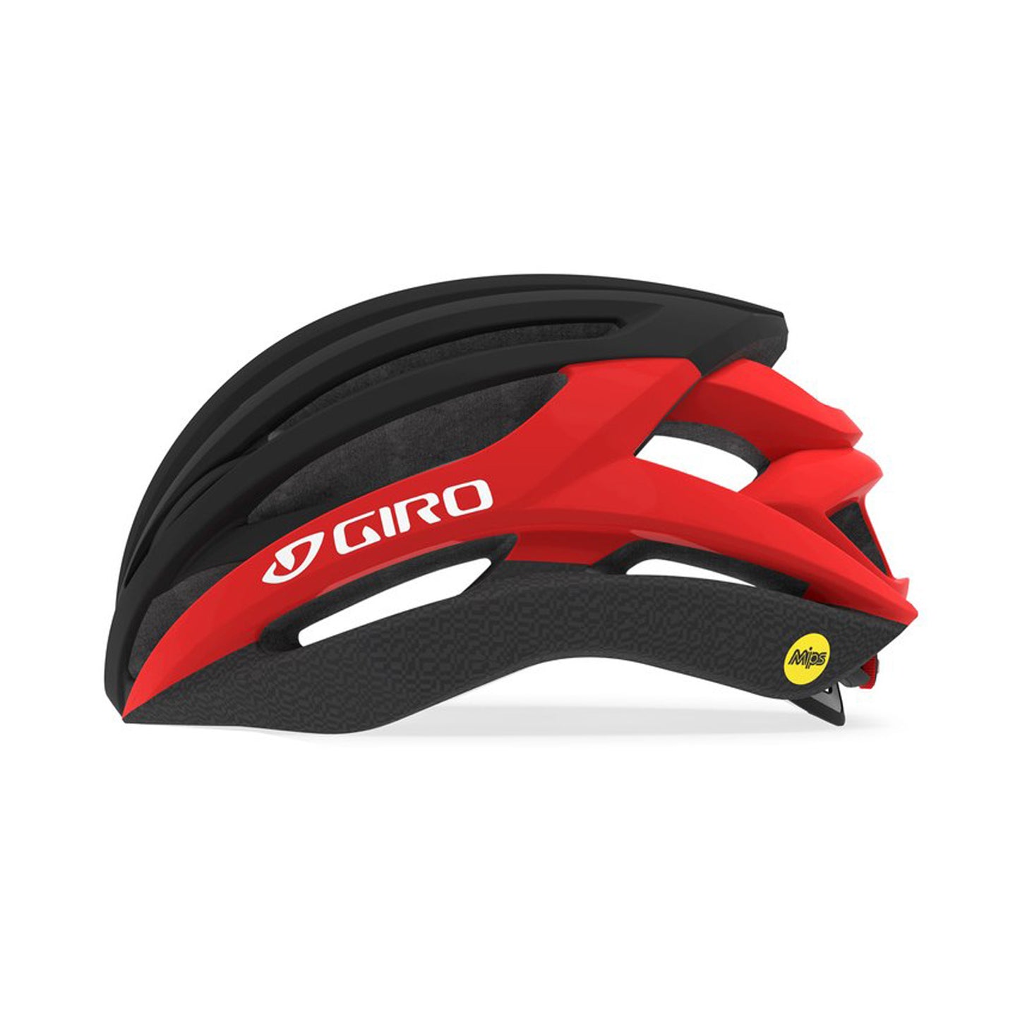 Giro Syntax MIPS Bike Helmet - Matte Black / Bright Red