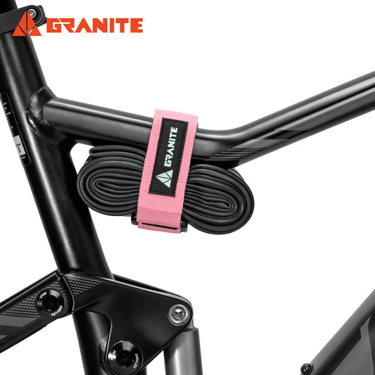 Granite Rockband Mountain Bike Frame Carrier Strap - Pink