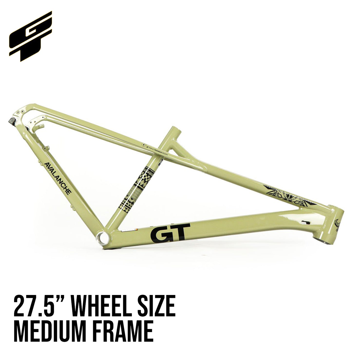 GT Bikes Avalanche Natin Limited Edition Aluminum Bike Frame - Tamaraw