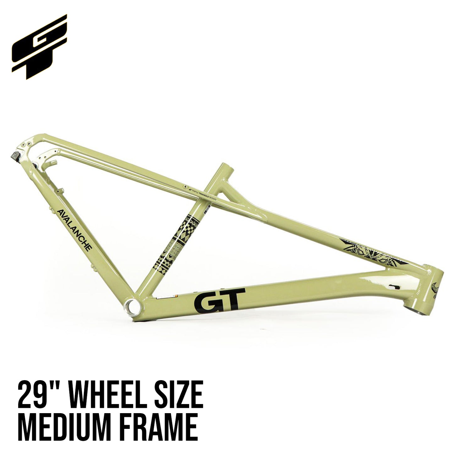 GT Bikes Avalanche Natin Limited Edition Aluminum Bike Frame - Tamaraw