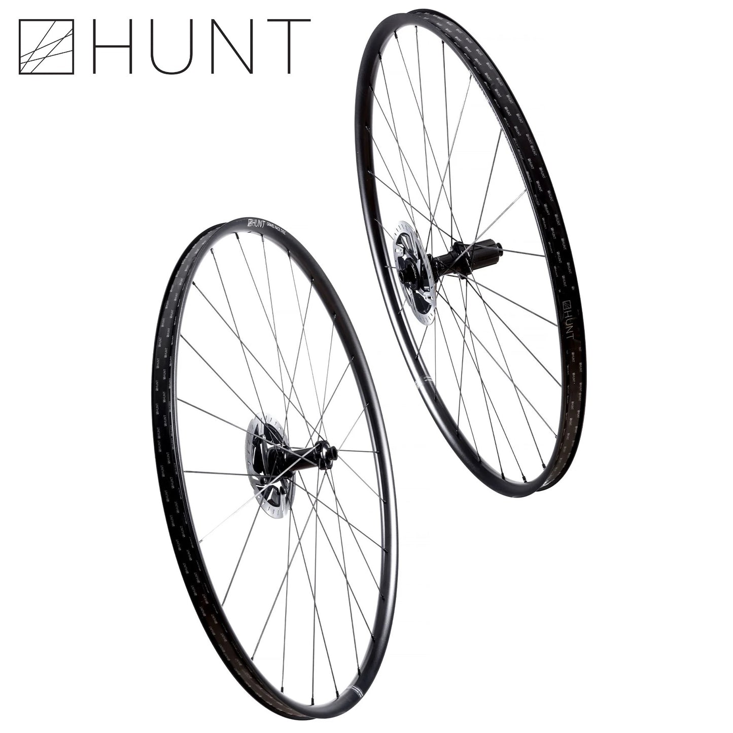 HUNT Gravel Race Alloy Disc Wheelset TA 1403 grams