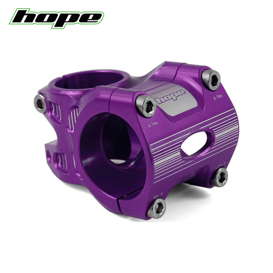 Hope Tech AM / Freeride 35mm Diameter Stem - Purple