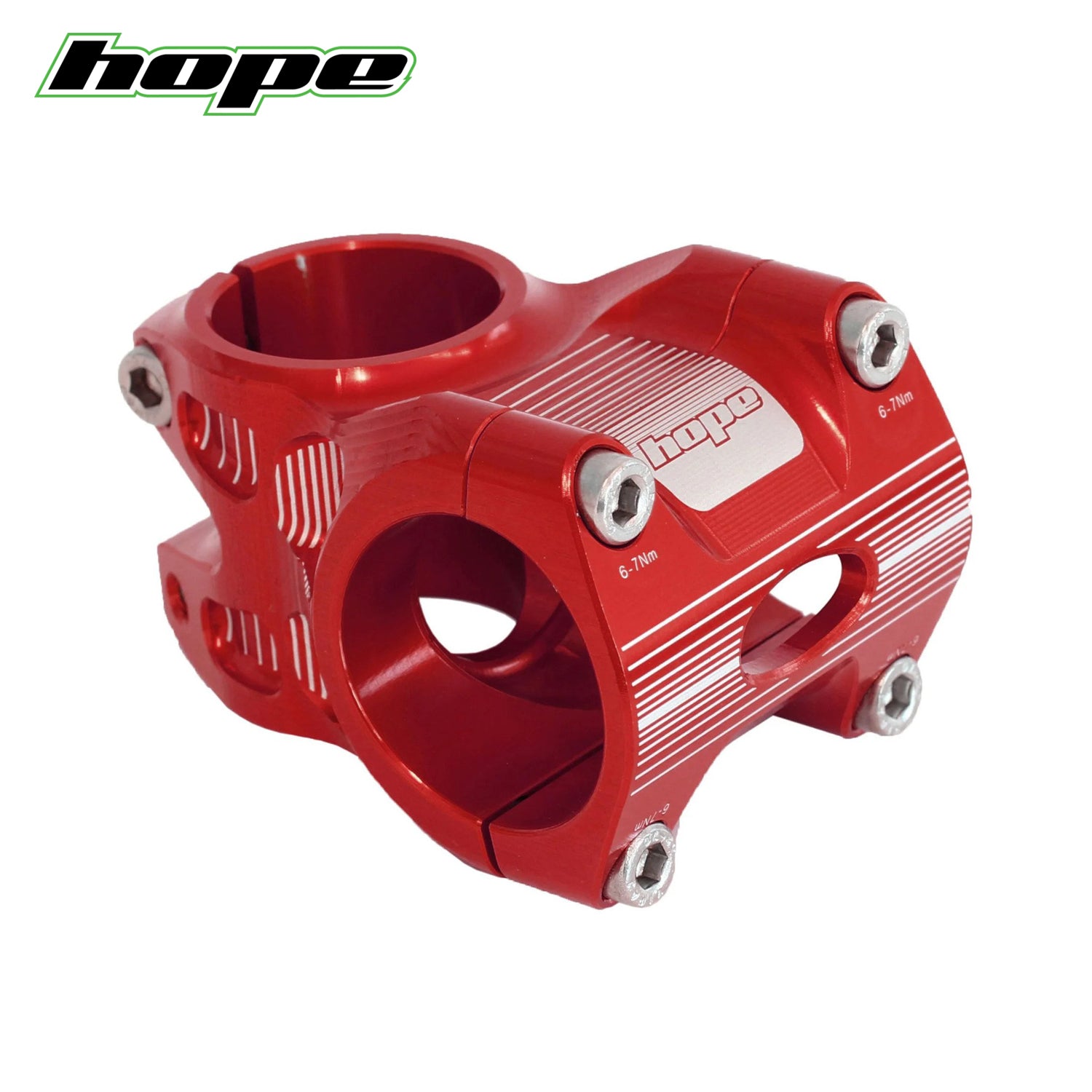 Hope Bottom Bracket Cups MTB Stainless Steel - BSA-68/73-24 - Red - Foto 3