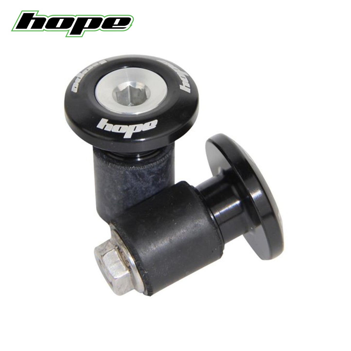 Hope Tech Grip Doctor Bar End Plugs - Black