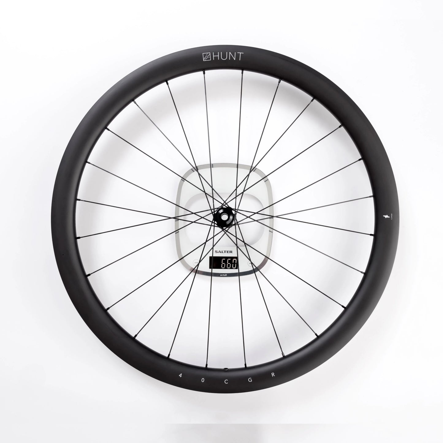 HUNT 40 Carbon Gravel Race Disc Wheelset Ratchet TA 1431grams