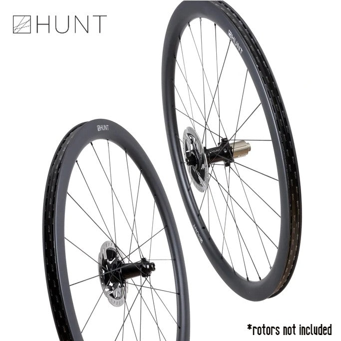 HUNT Aero 40 Carbon Disc Wheelset TA 1416 grams