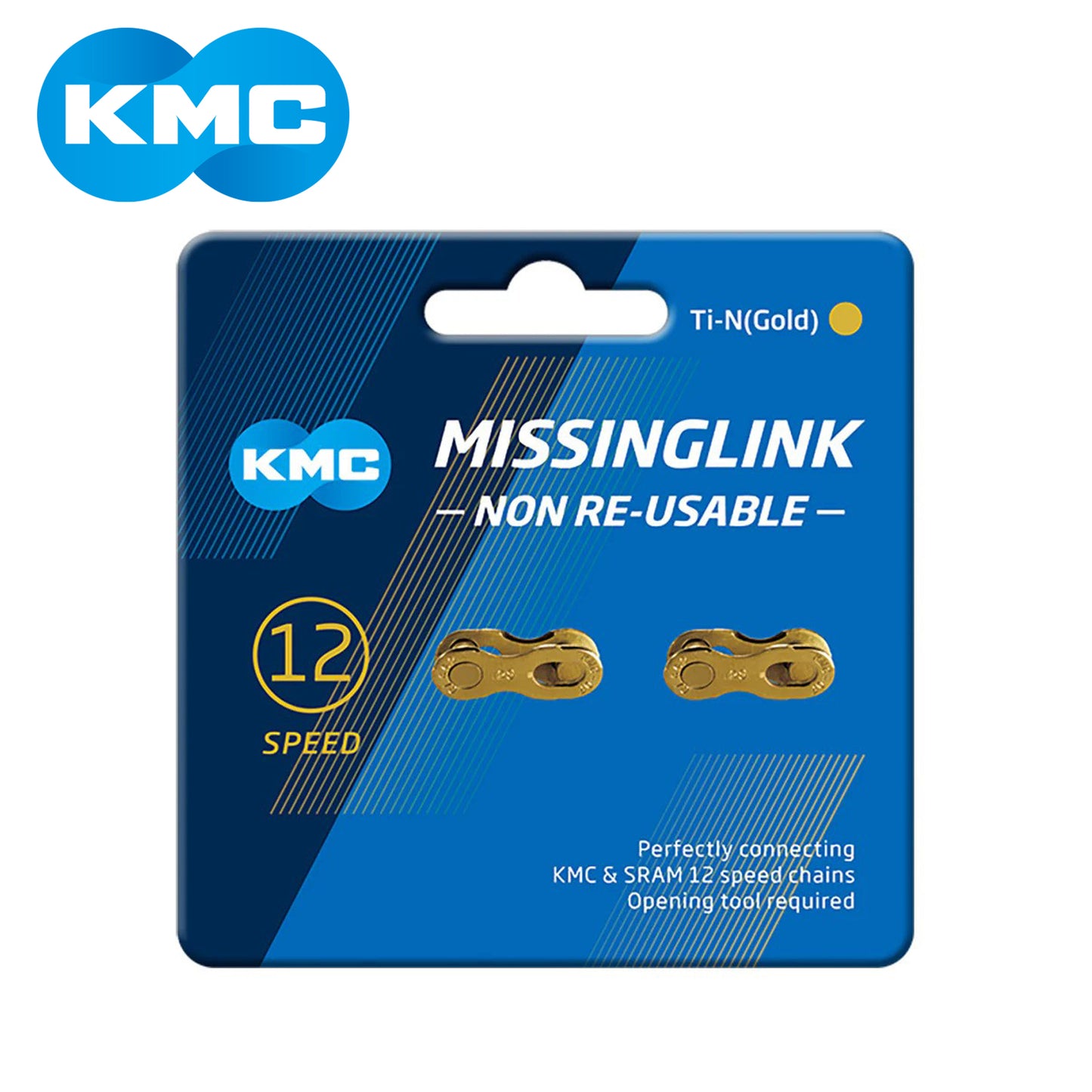 KMC Missing Link CL552 12-Speed - Gold