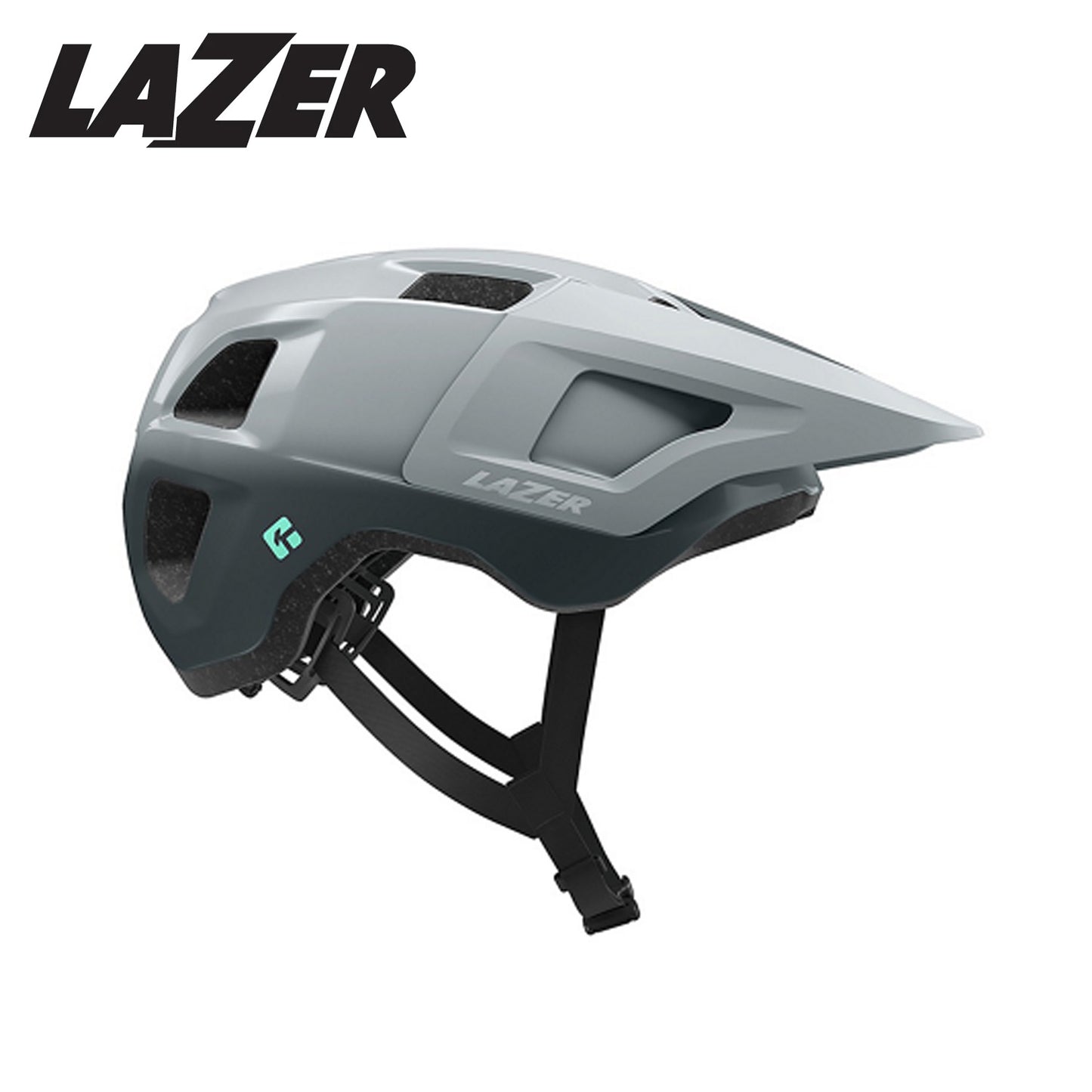 Lazer Lupo KinetiCore MTB Bike Helmet - Grey